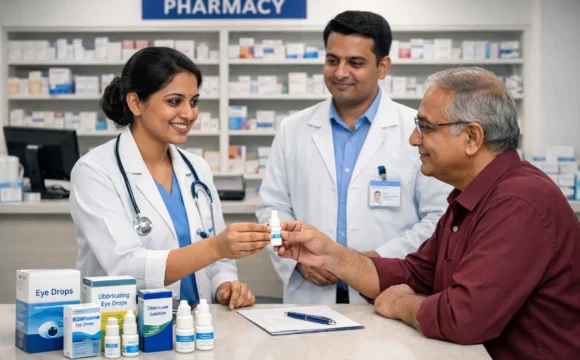Pharmacy at Samyak Drishti Eye Hospital South Bangalore