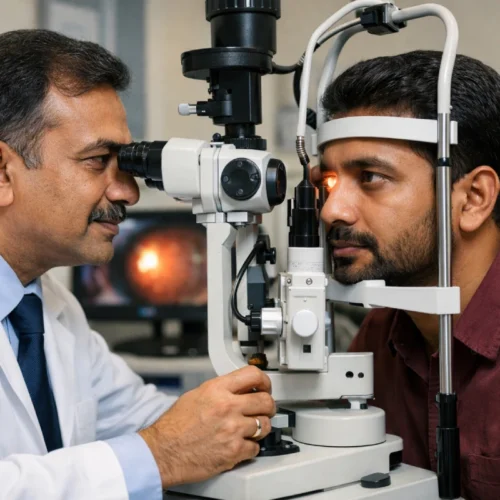 Uvea Clinic at Samyak Drishti Eye Hospital South Bangalore