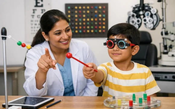Vision Therapy at Samyak Drishti Eye Hospital South Bangalore