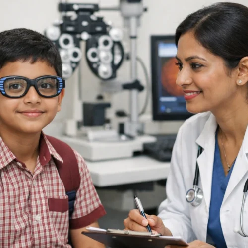 Myopia Control at Samyak Drishti Eye Hospital South Bangalore