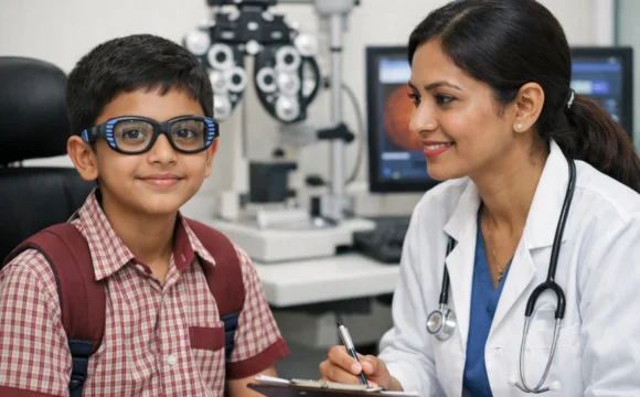 Myopia Control at Samyak Drishti Eye Hospital South Bangalore