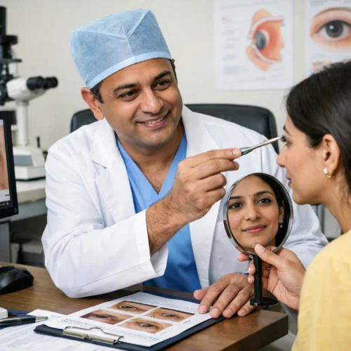 Oculoplasty Treatment at Samyak Drishti Eye Hospital South Bangalore