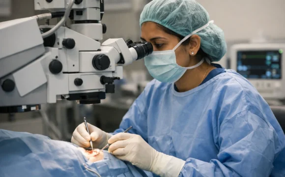 Cataract surgery at Samyak Drishti Eye Hospital South Bangalore