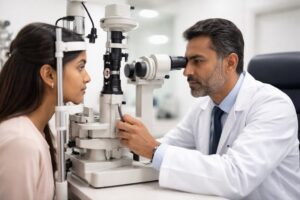 Comprehensive Eye Examination at Samyak Drishti Eye Hospital South Bangalore