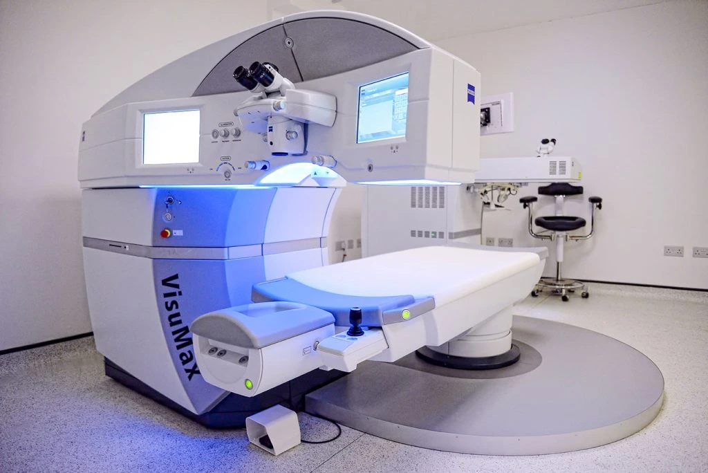 SMILE Laser Eye Surgery Equipment at Samyak Drishti Eye Hospital